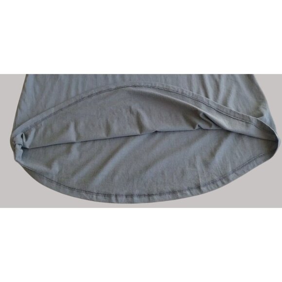 Terra Sky Top 14w Vneck Long Sleeve Gray Basic - Picture 6 of 9